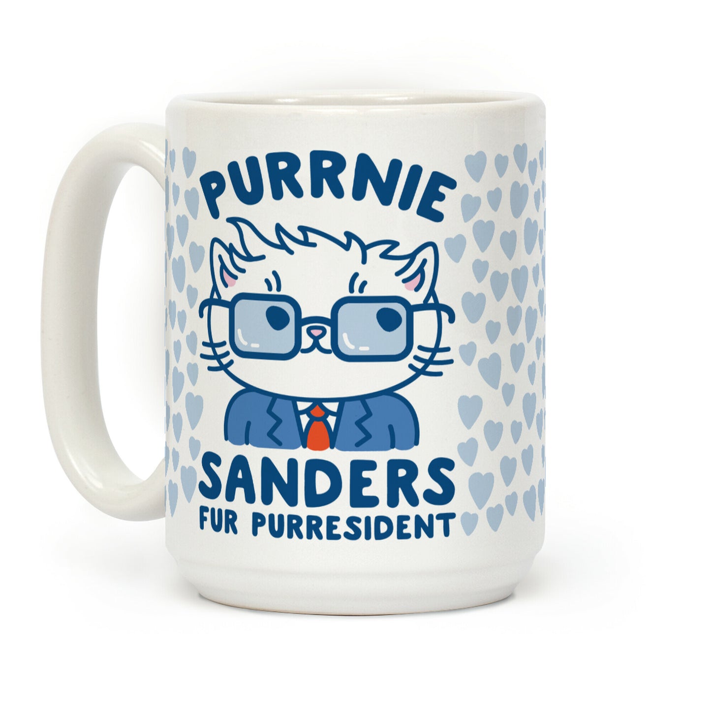 Purrnie Sanders Fur Purresident Coffee Mug