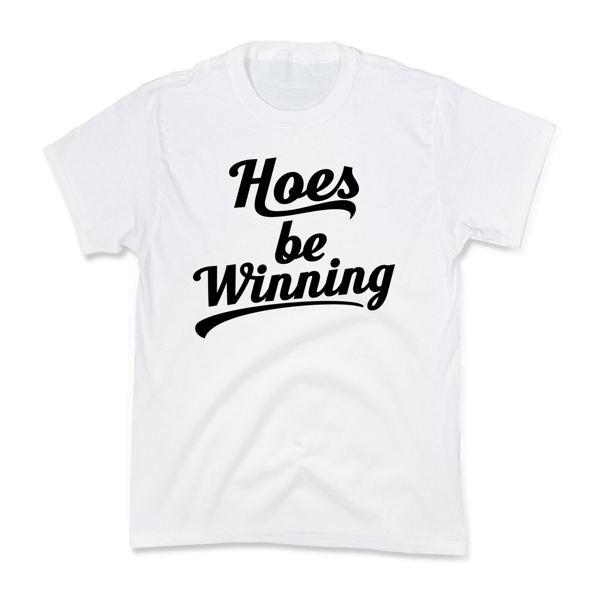 Hoes be Winning Kids Tee
