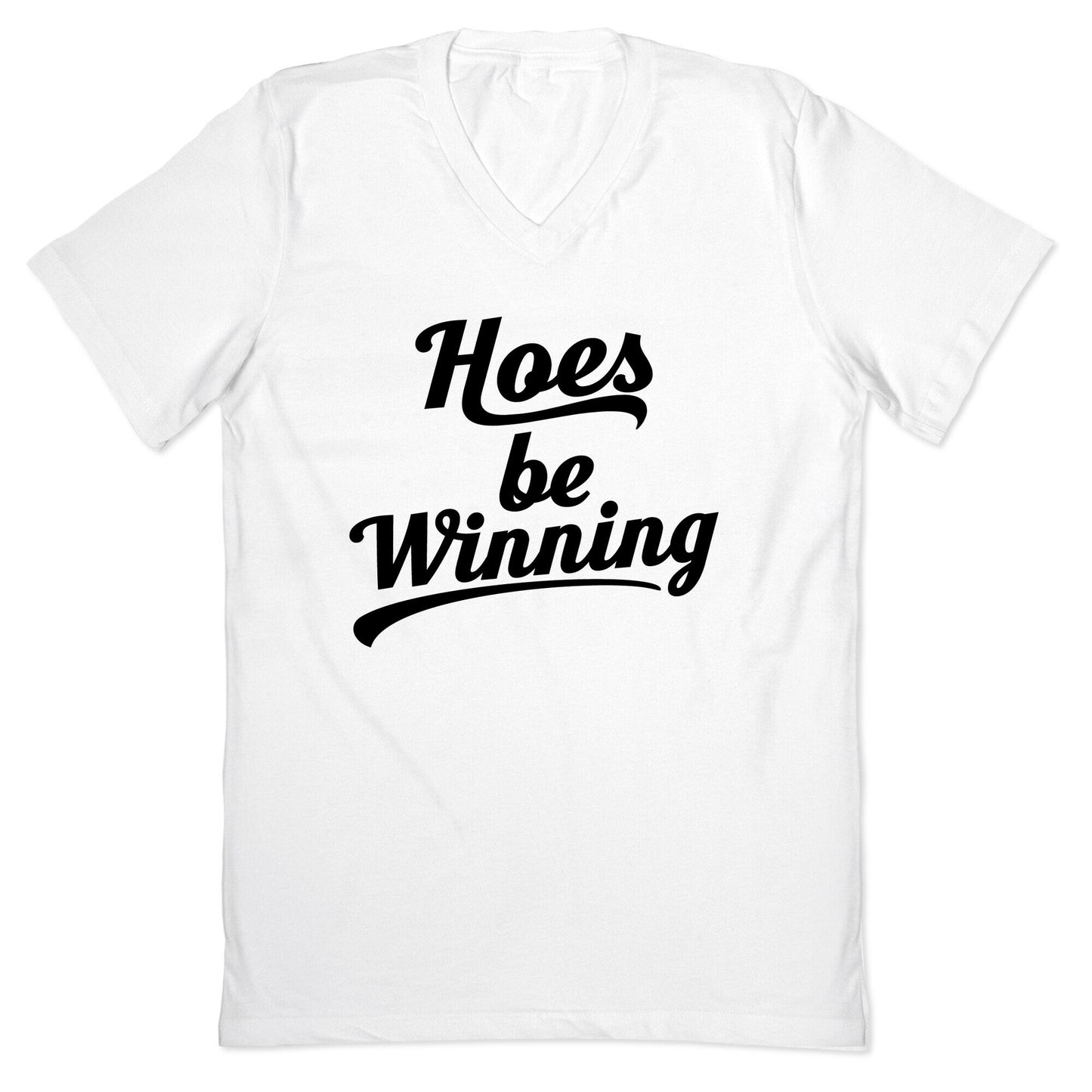 Hoes be Winning V-Neck