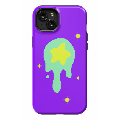 Gooey Pixel Star Phone Case