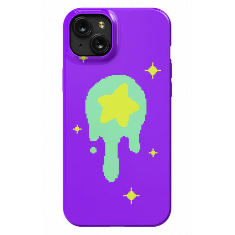 Gooey Pixel Star Phone Case