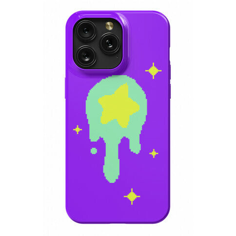 Gooey Pixel Star Phone Case