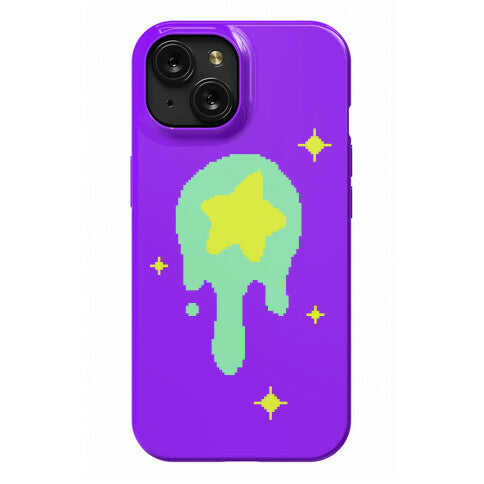 Gooey Pixel Star Phone Case