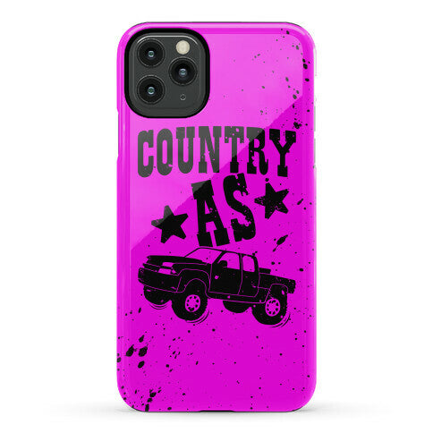 Country As Truck Phone Case