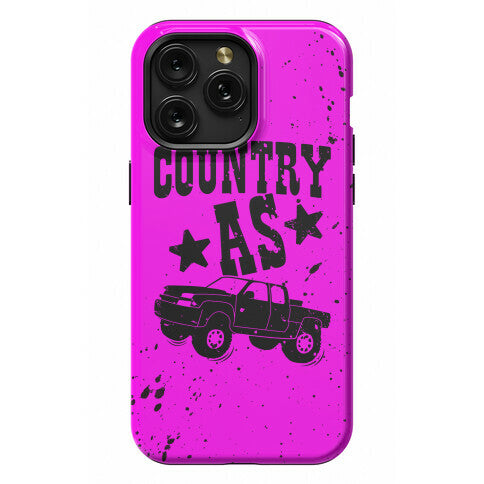 Country As Truck Phone Case