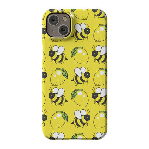 Lemon and Bee Phone Case