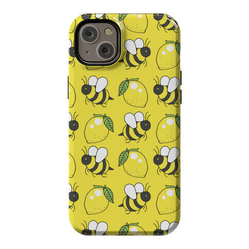 Lemon and Bee Phone Case