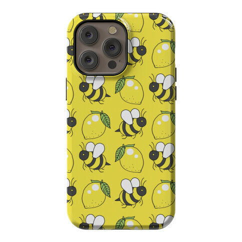 Lemon and Bee Phone Case