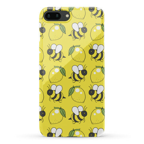 Lemon and Bee Phone Case