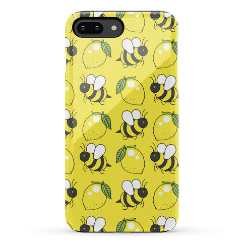Lemon and Bee Phone Case