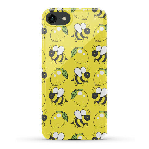Lemon and Bee Phone Case