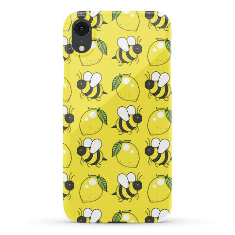 Lemon and Bee Phone Case