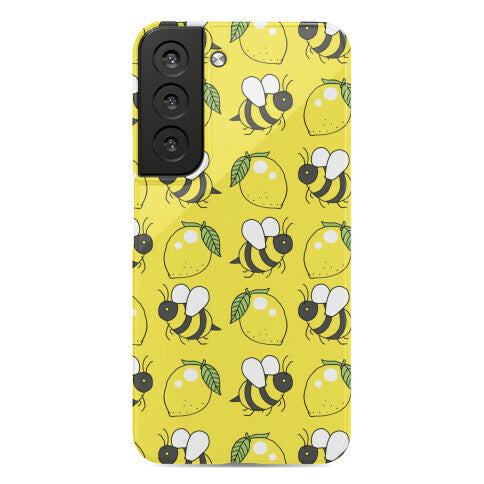 Lemon and Bee Phone Case