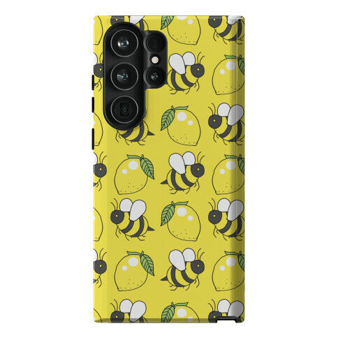 Lemon and Bee Phone Case