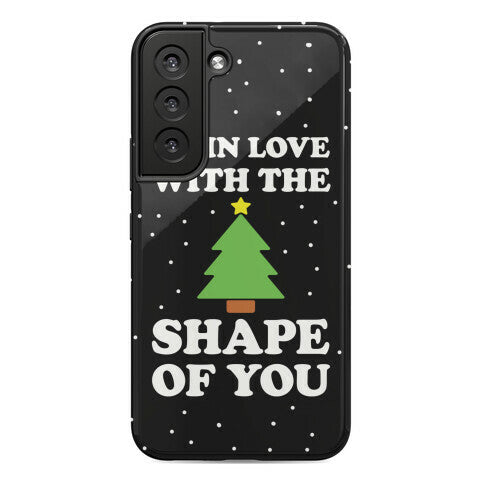 I'm In Love With The Shape Of You Christmas Tree Phone Case