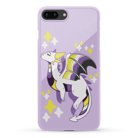 Non-Binary Pride Dragon Phone Case