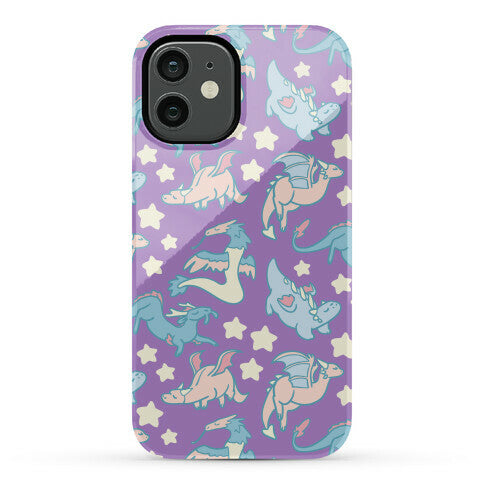 Dreamy Dragon Pattern Phone Case