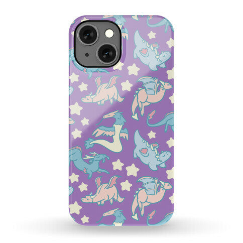 Dreamy Dragon Pattern Phone Case
