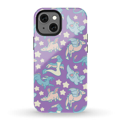 Dreamy Dragon Pattern Phone Case