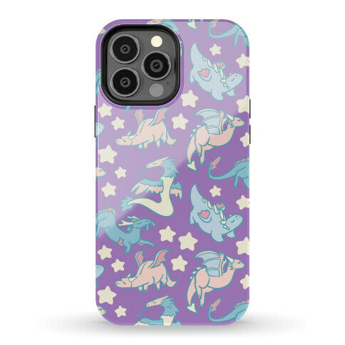 Dreamy Dragon Pattern Phone Case