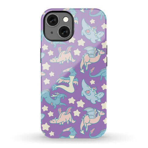 Dreamy Dragon Pattern Phone Case