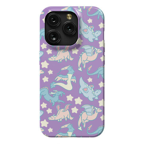 Dreamy Dragon Pattern Phone Case