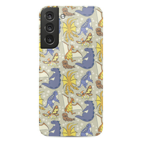 Godzilla and Friends Pattern Phone Case