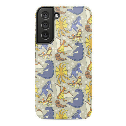 Godzilla and Friends Pattern Phone Case