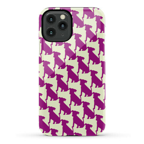 Dogtooth Pattern Phone Case
