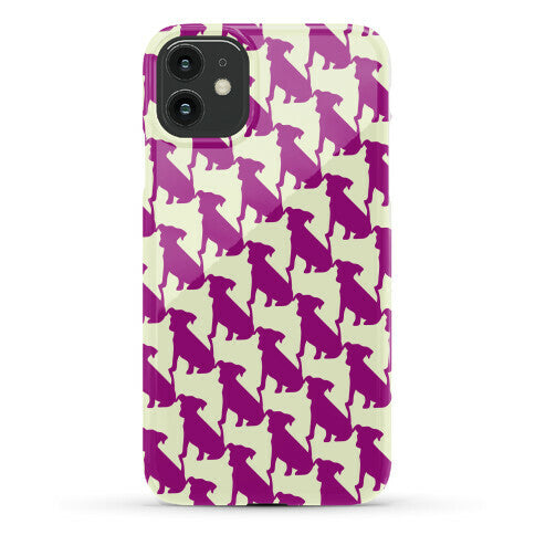 Dogtooth Pattern Phone Case