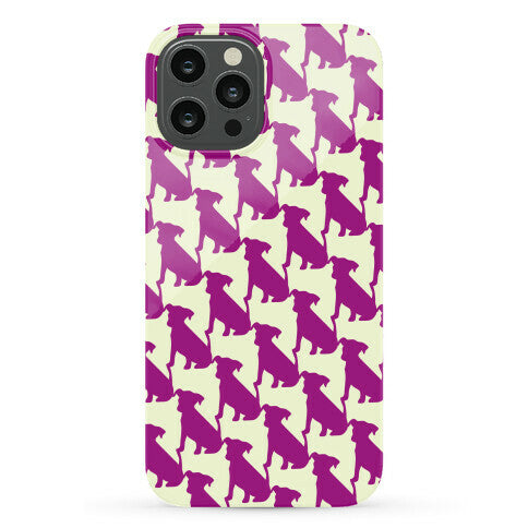 Dogtooth Pattern Phone Case