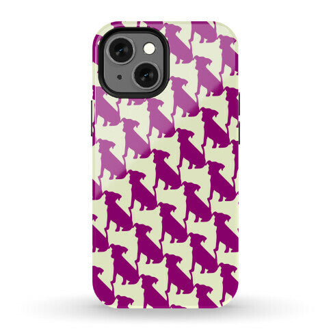 Dogtooth Pattern Phone Case