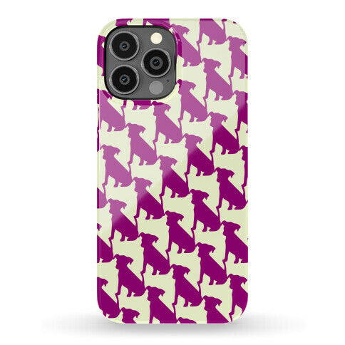 Dogtooth Pattern Phone Case