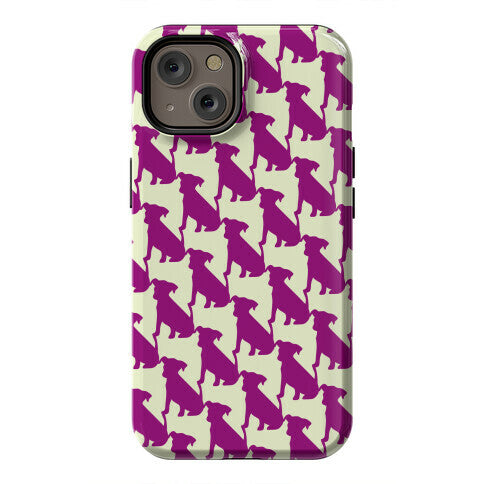 Dogtooth Pattern Phone Case