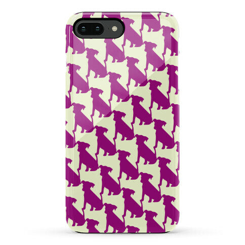 Dogtooth Pattern Phone Case