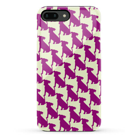 Dogtooth Pattern Phone Case