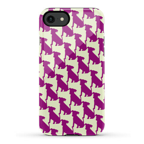 Dogtooth Pattern Phone Case