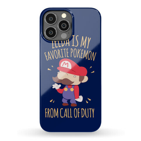 Zelda Is My Favorite Pokemon Phone Case