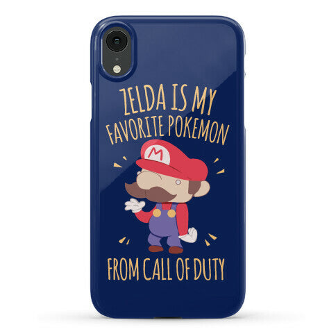 Zelda Is My Favorite Pokemon Phone Case
