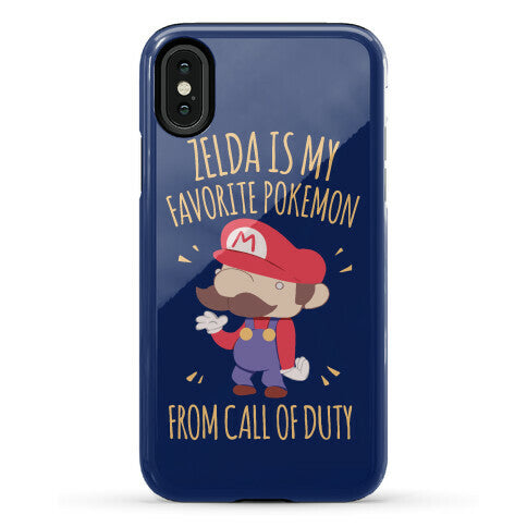 Zelda Is My Favorite Pokemon Phone Case