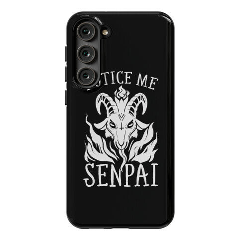 Notice Me Senpai! (Baphomet) Phone Case