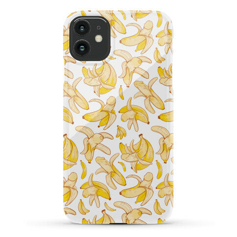 Banana penis pattern Phone Case