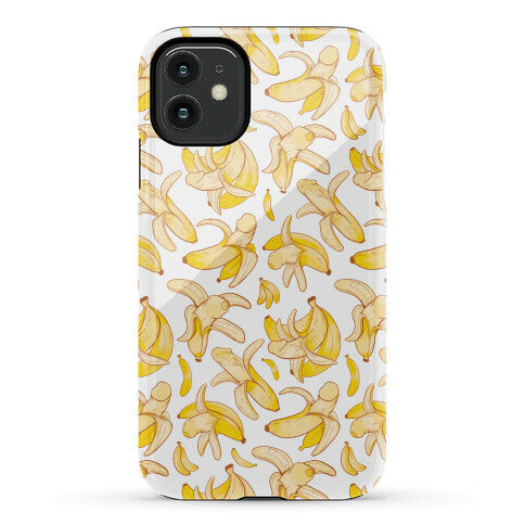 Banana penis pattern Phone Case