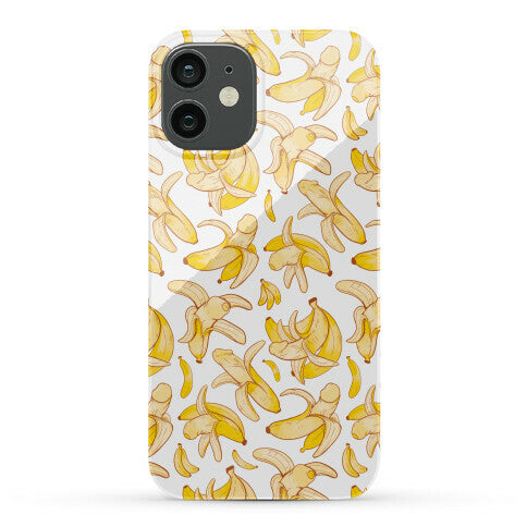 Banana penis pattern Phone Case