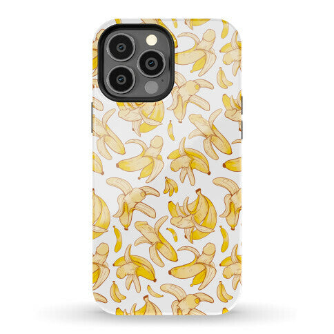 Banana penis pattern Phone Case