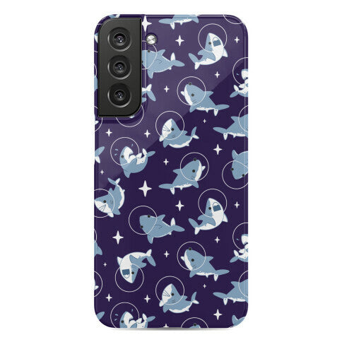 Space Shark Pattern Phone Case