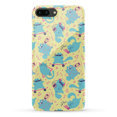 90's Cats Pattern Phone Case