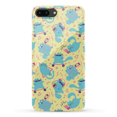 90's Cats Pattern Phone Case