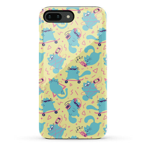 90's Cats Pattern Phone Case
