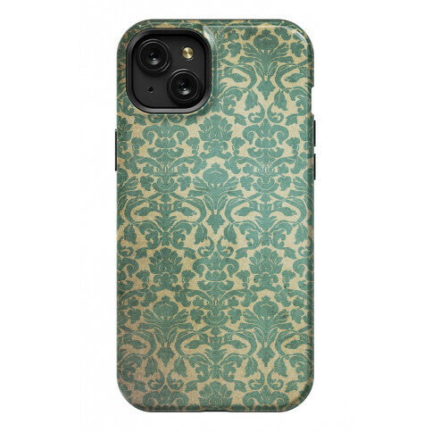 Vintage Damask Wallpaper Pattern Phone Case